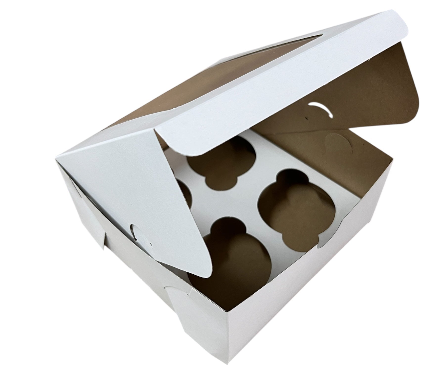 4 Cup Muffin Box with window