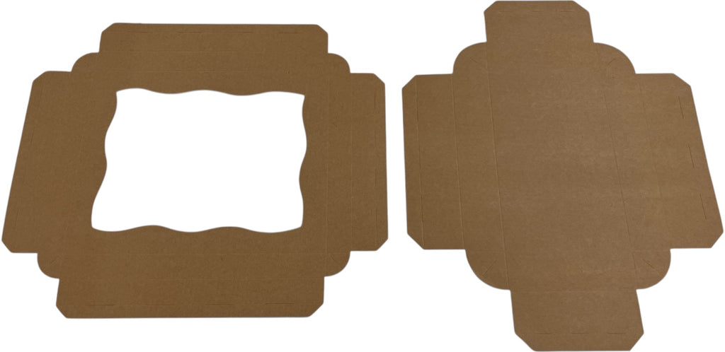 Large Biscuit Box with window