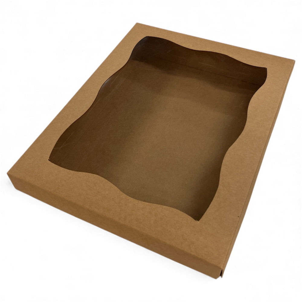 Large Biscuit Box with window