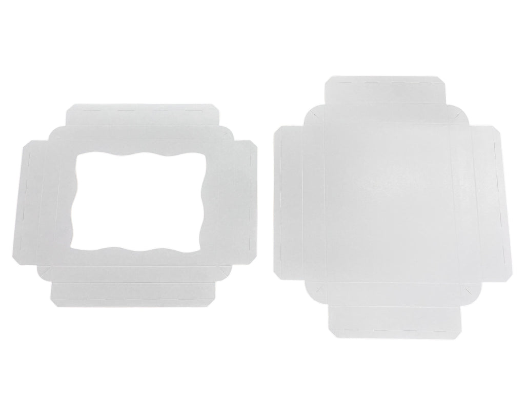 Large Biscuit Box with window