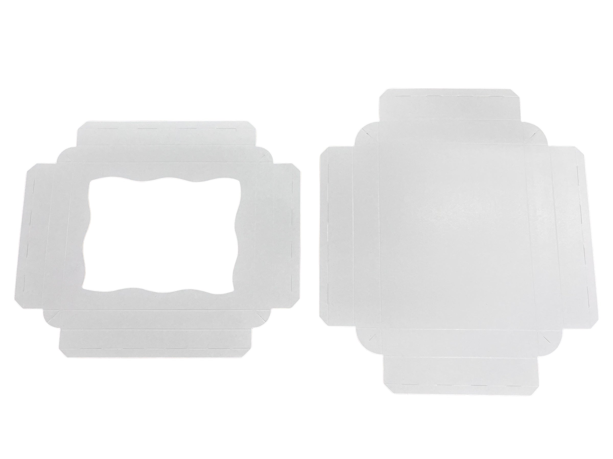 Large Biscuit Box with window