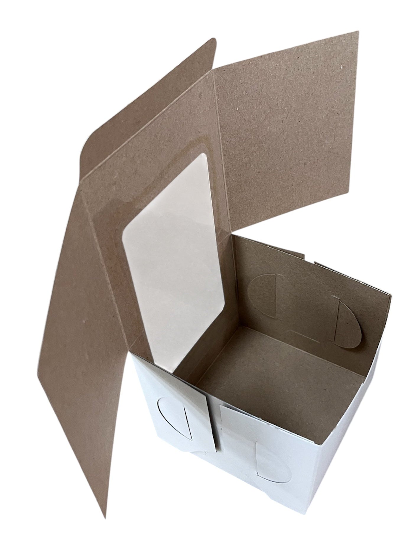 Single Cupcake Box with Window